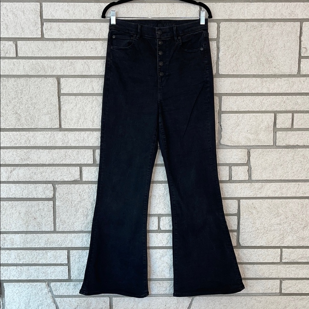 Black Flared Women's Jeans